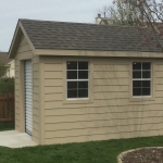 8x12 Waukesha shed with LP lap siding